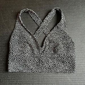 Buffbunny Alpha Sports Bra in Bossy Print size Small